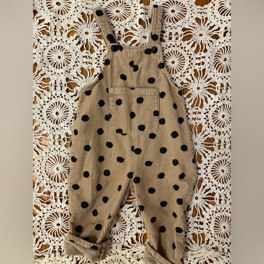 ZARA corduroy overalls